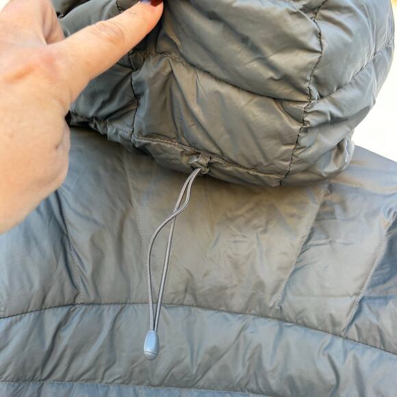 Fjallraven Men’s Expedition Pack Down Hoodie Puffer Gray Blue Large Lightweight - Picture 13 of 15